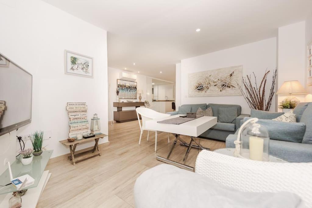 Modern First Line Apartment Almunecar Bagian luar foto