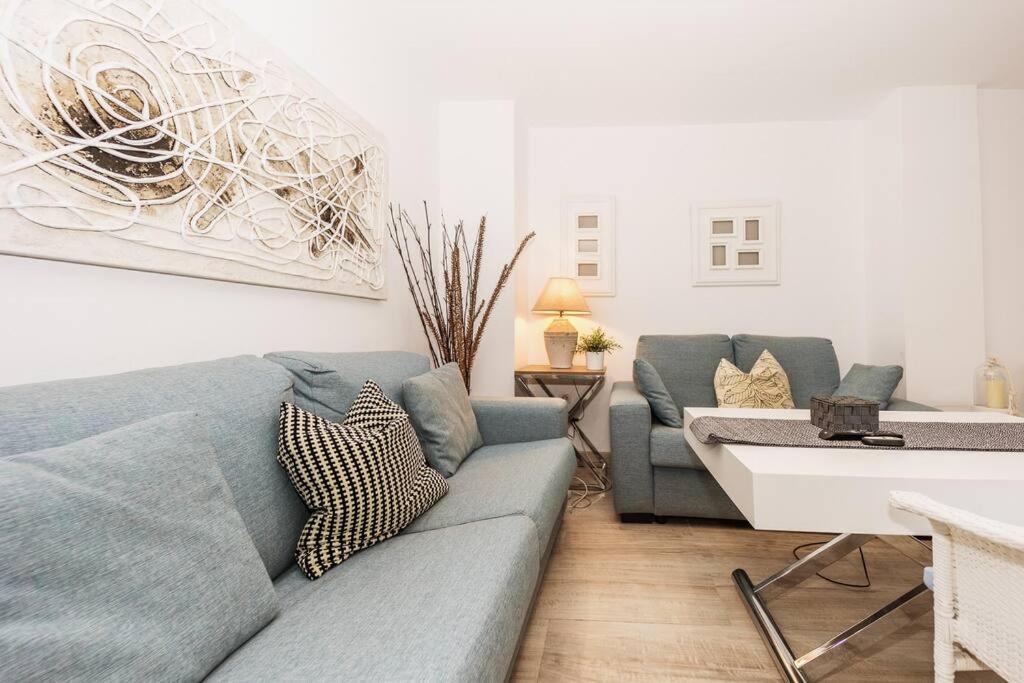 Modern First Line Apartment Almunecar Bagian luar foto