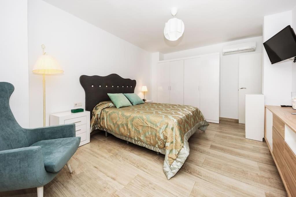 Modern First Line Apartment Almunecar Bagian luar foto